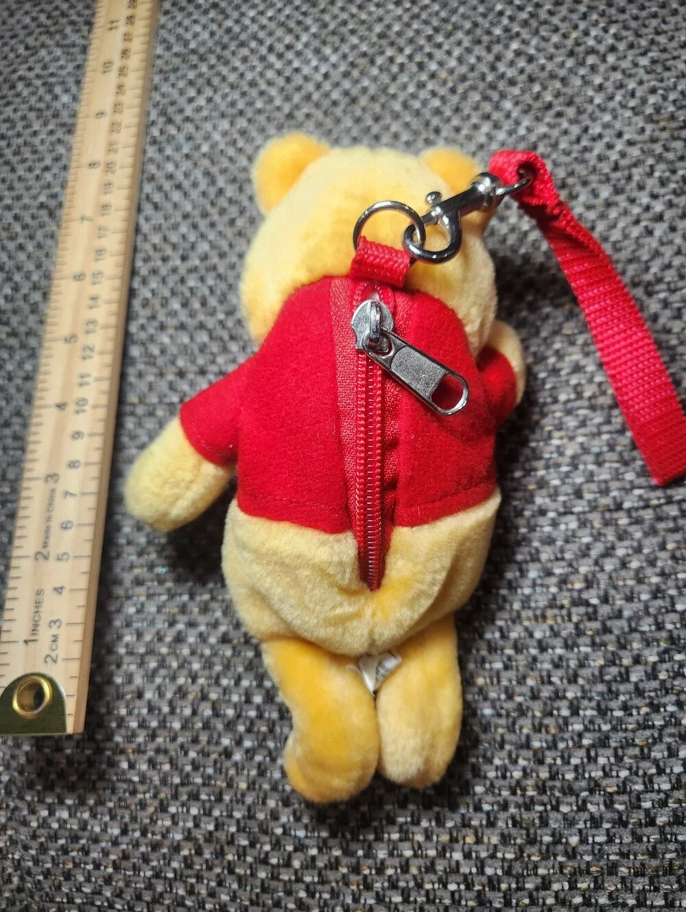 Vintage Disney Store Mini Bean Bag Plush Keychain
